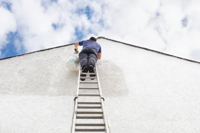 Peinture extérieure à Mosset — façades et ravalement
